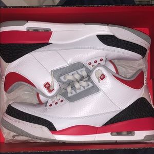 Jordan fire red 3